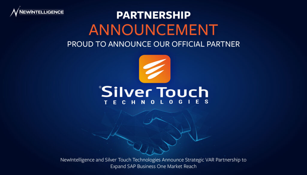 NewIntelligence and Silver Touch Technologies Partnership Announcement